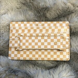 The Caep Checkered MagSafe Card Holder